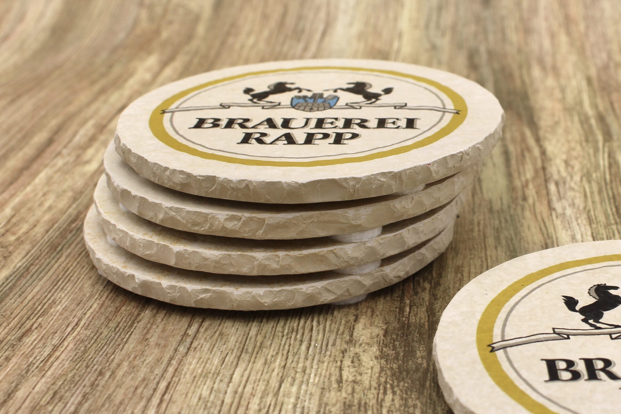 Brauerei Rapp - Natursteinuntersetzer – Bild 2