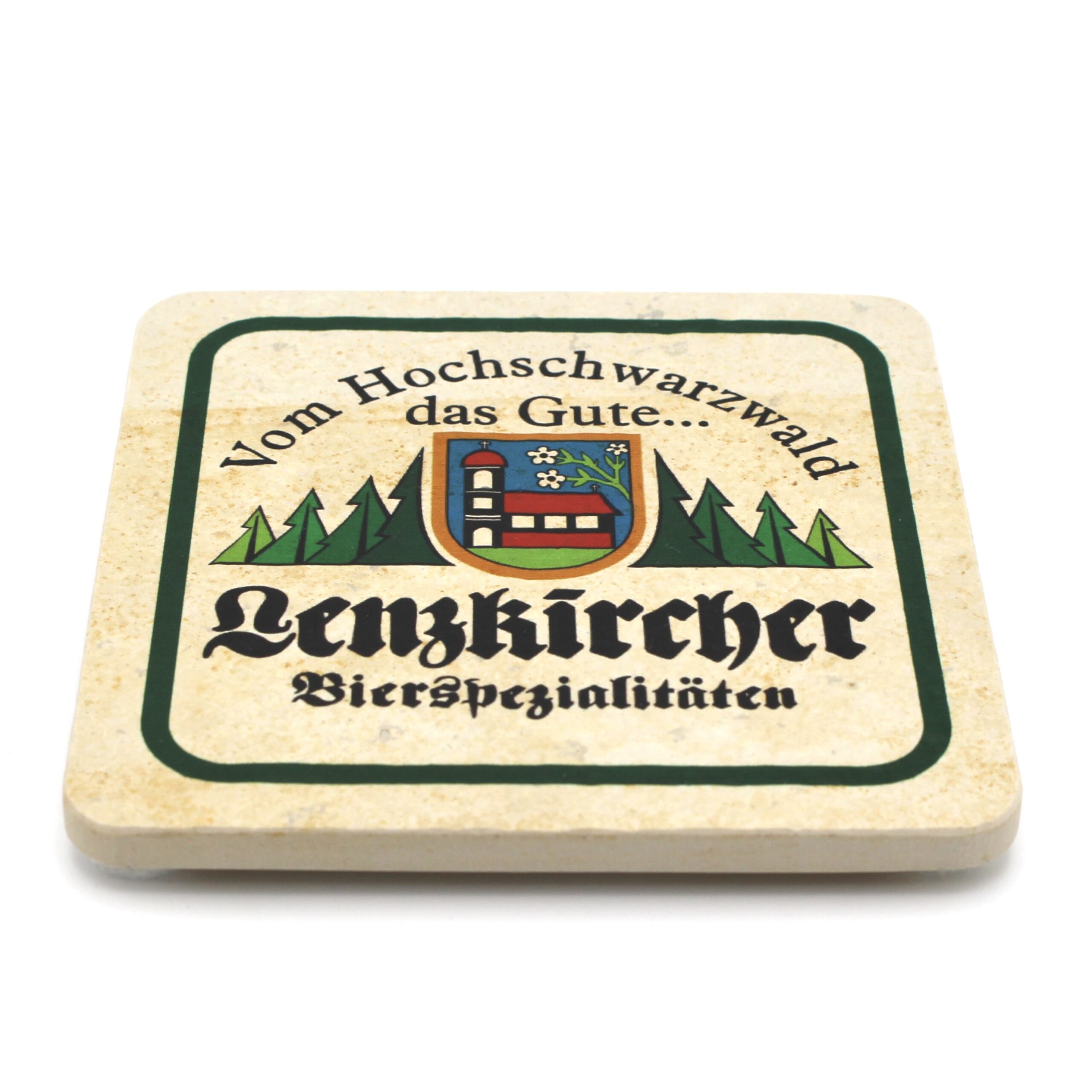 Brauerei Rogg (Lenzkircher) - Natursteinuntersetzer – Bild 4