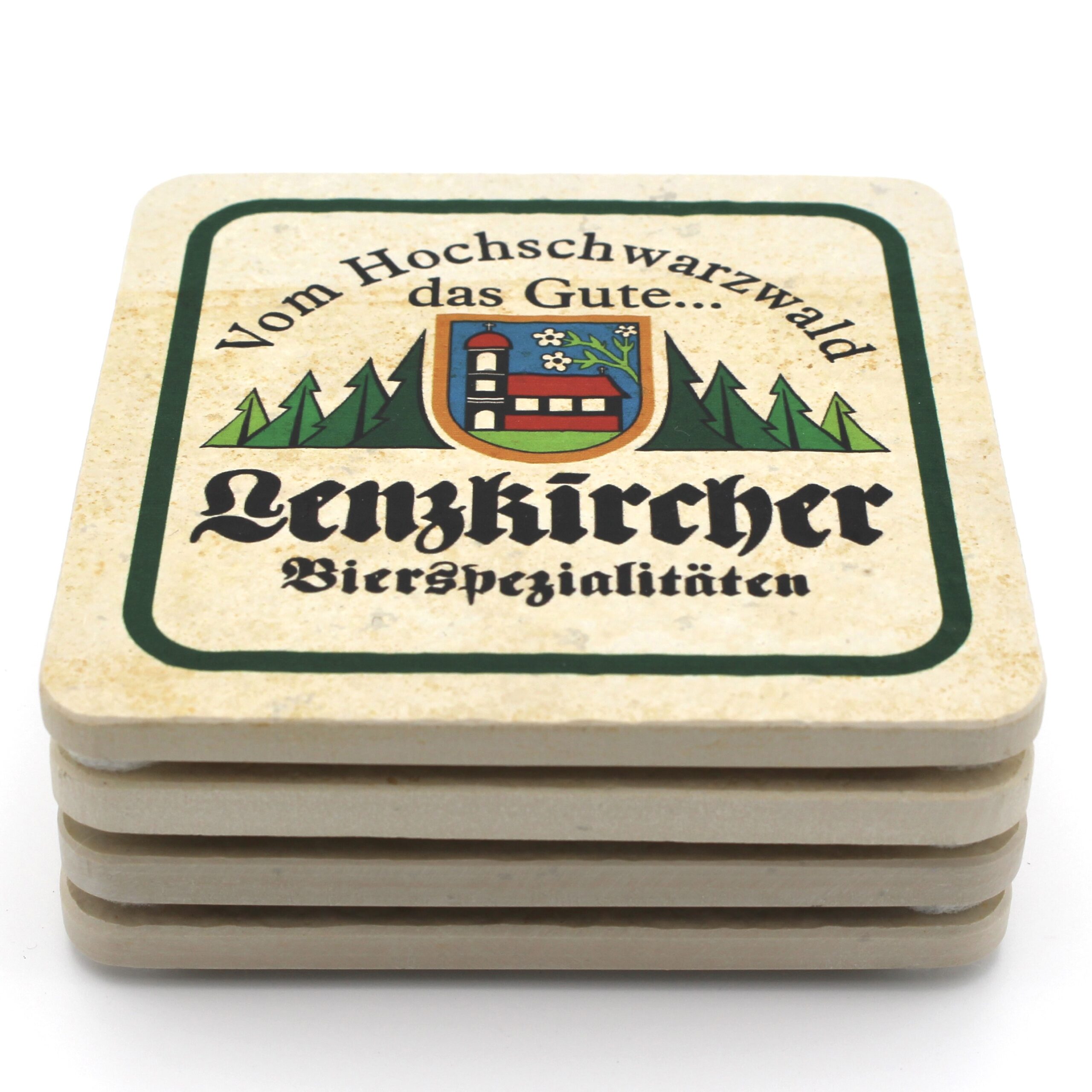 Brauerei Rogg (Lenzkircher) - Natursteinuntersetzer – Bild 5