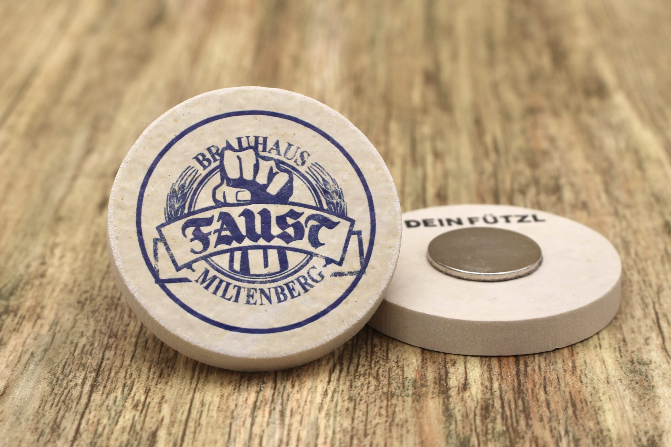 Brauhaus Faust - Kühlschrankmagnet 48mm