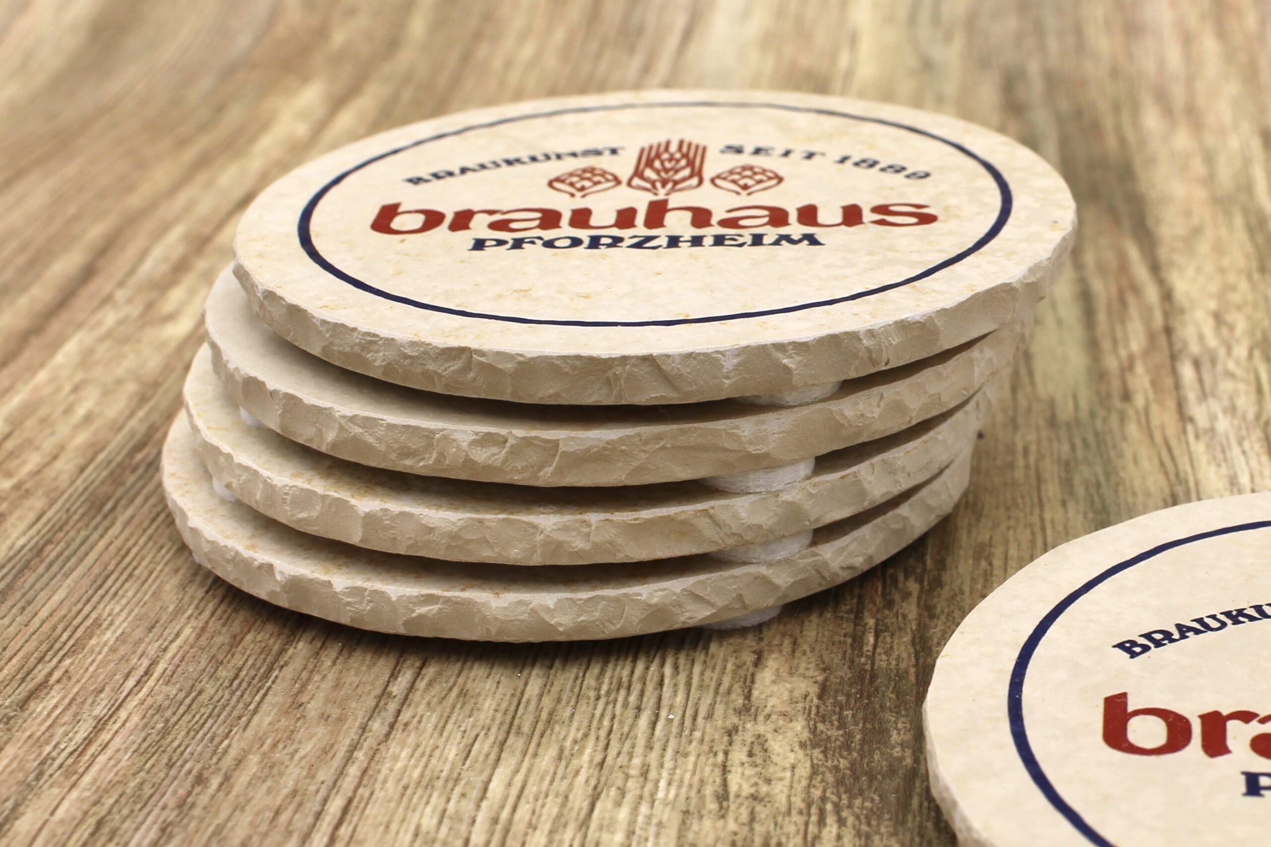 Brauhaus Pforzheim - Natursteinuntersetzer – Bild 2