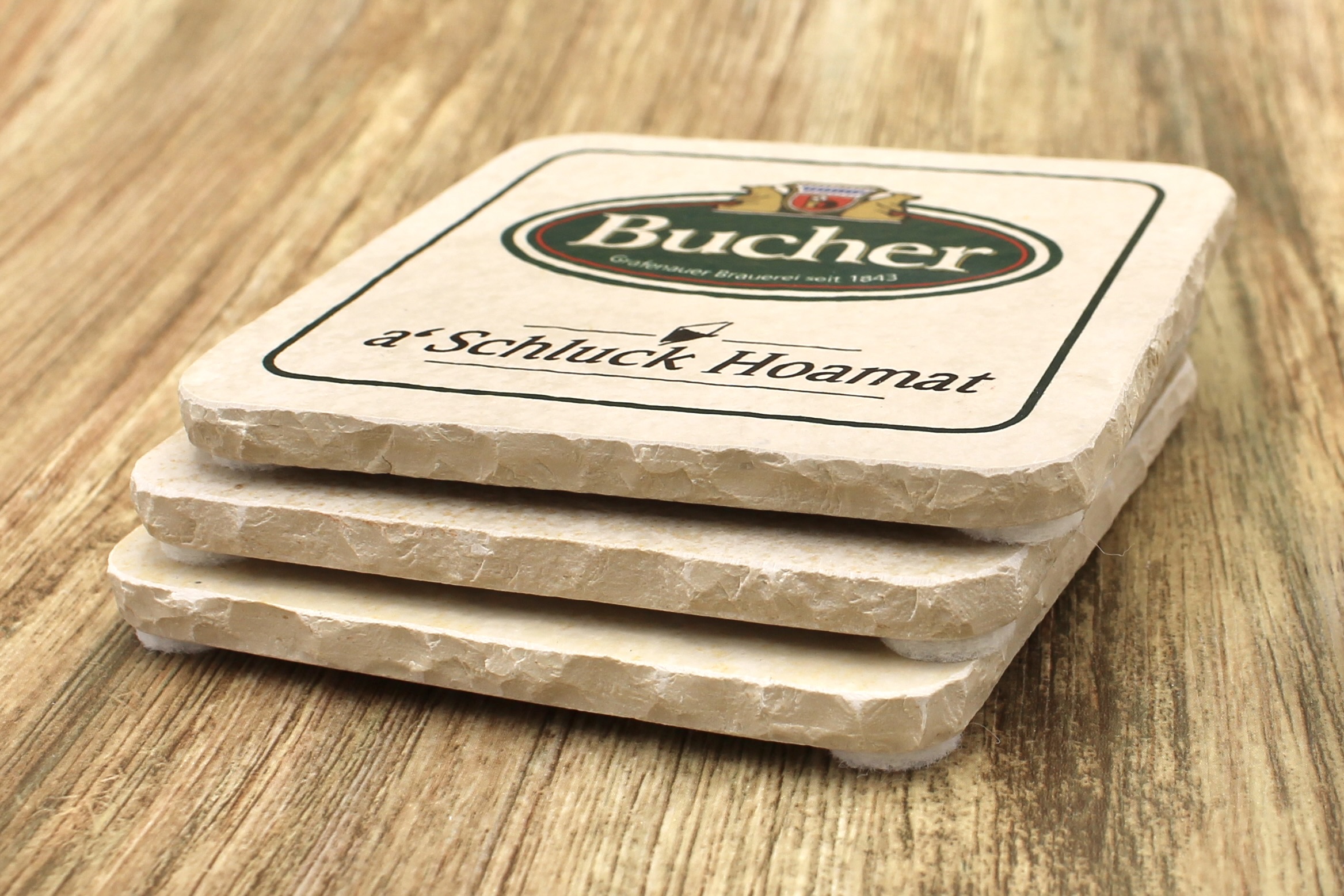 Bucher Bräu - Natursteinuntersetzer – Bild 2