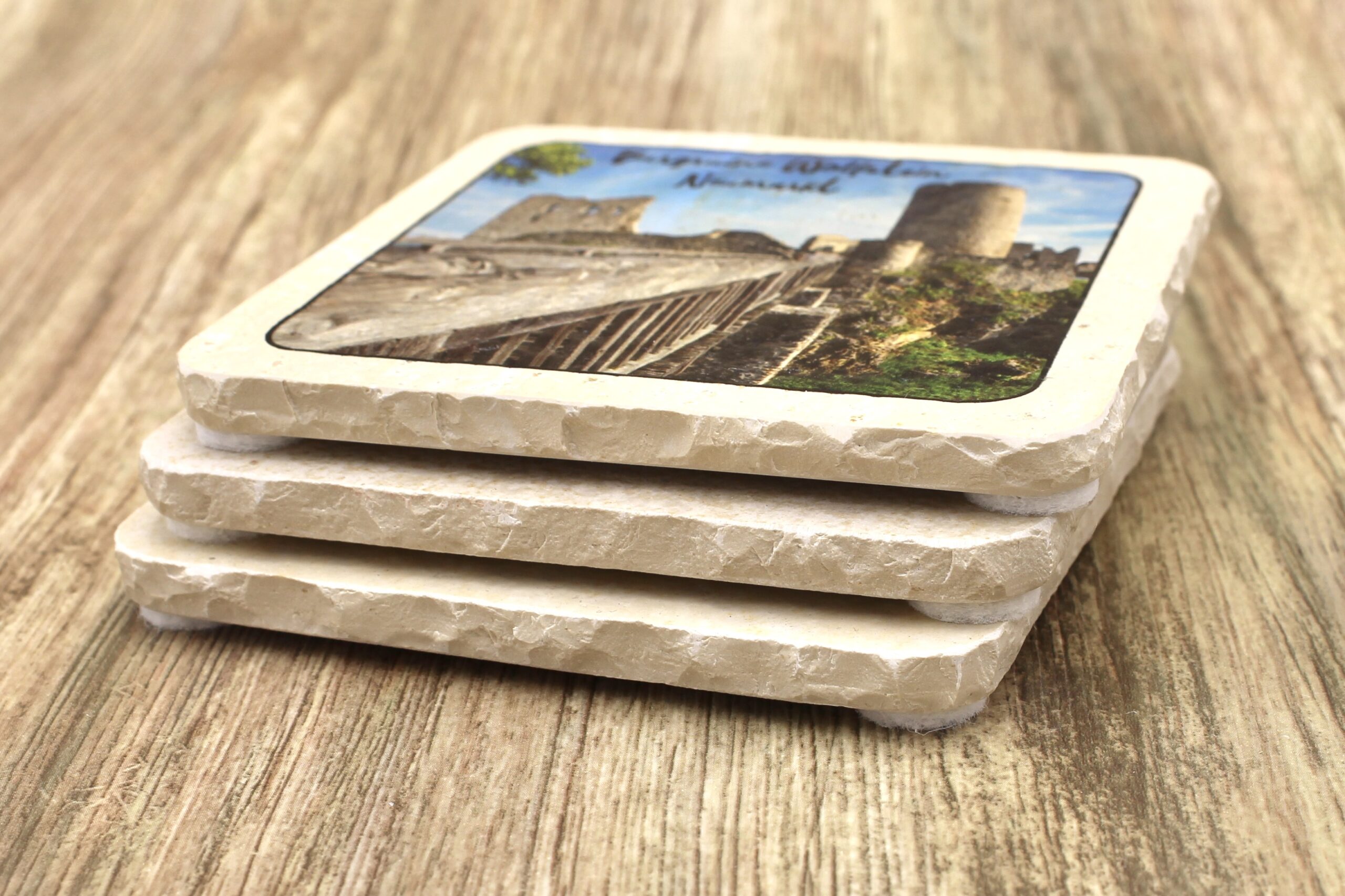 Burgruine Neumarkt - Natursteinuntersetzer – Bild 2