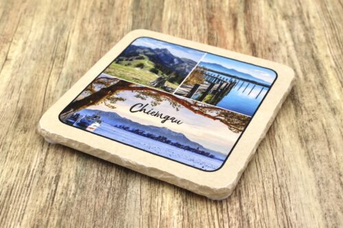 Chiemgau - Natursteinuntersetzer