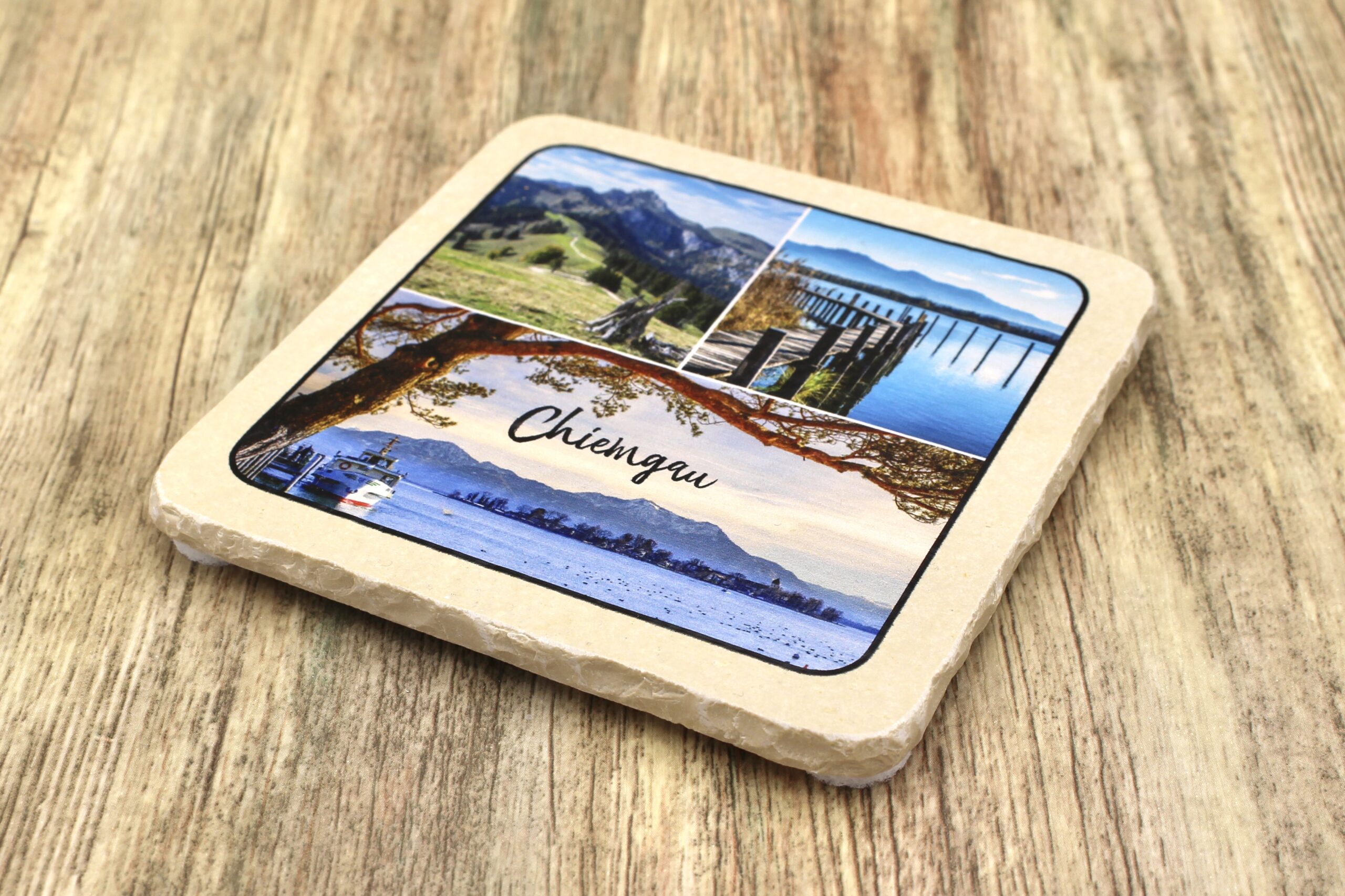 Chiemgau - Natursteinuntersetzer