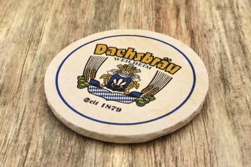Dachsbräu Weilheim - Natursteinuntersetzer