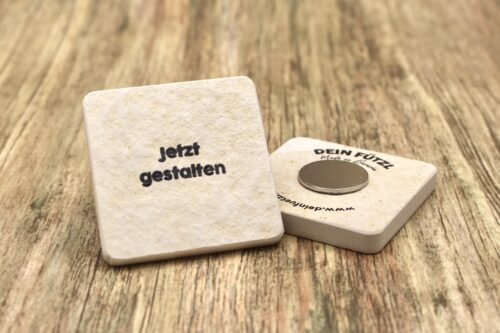 Dein Magnet - Quadratisch 5 cm