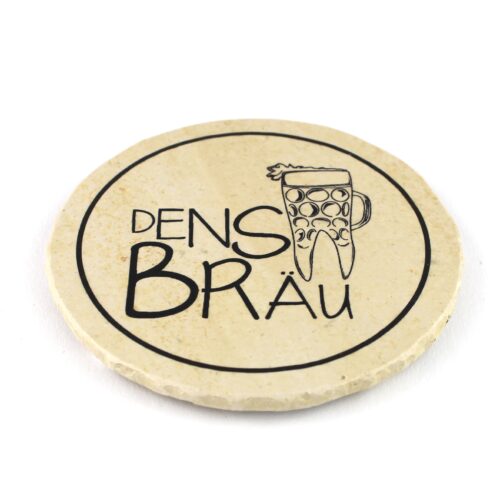 Densbräu - Natursteinuntersetzer