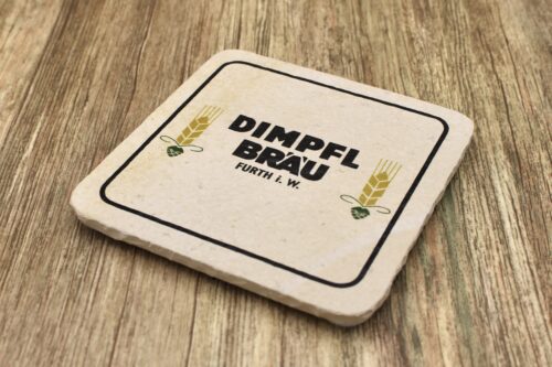 Dimpfl Bräu - Natursteinuntersetzer