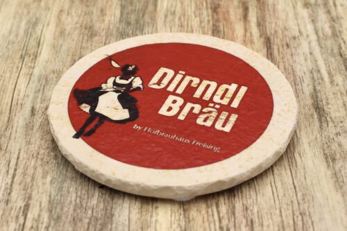 Dirndl Bräu - Natursteinuntersetzer
