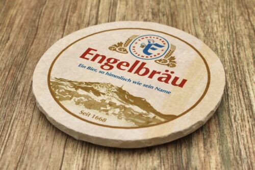 Engelbräu - Natursteinuntersetzer