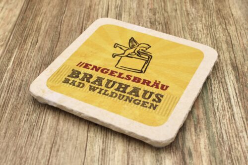 Engelsbräu Bad Wildungen - Natursteinuntersetzer