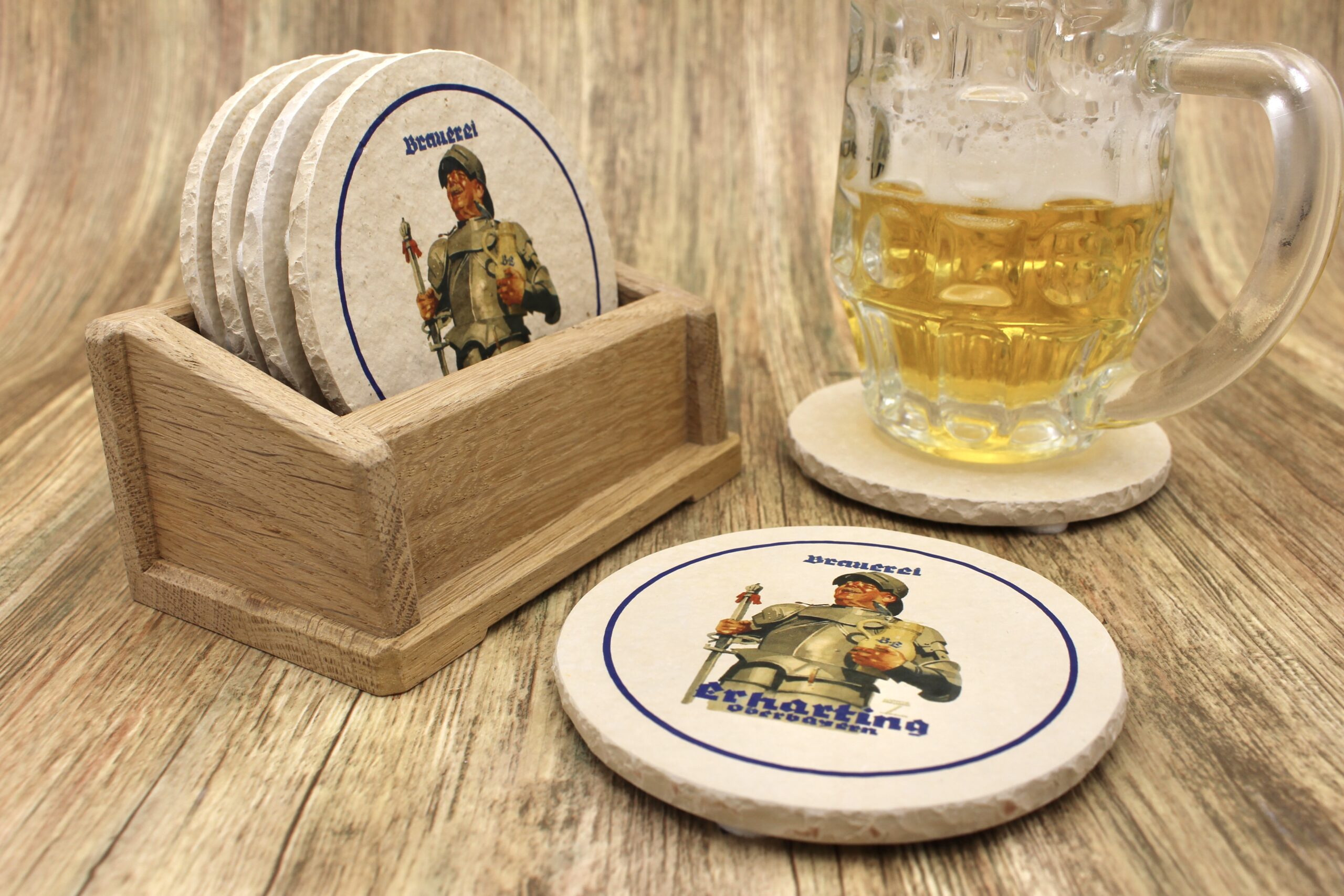 Brauerei Erharting - Natursteinuntersetzer – Bild 3