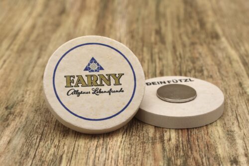 Edelweissbrauerei Farny - Kühlschrankmagnet 48mm