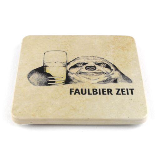 WBY-Faulbierzeit - Natursteinuntersetzer