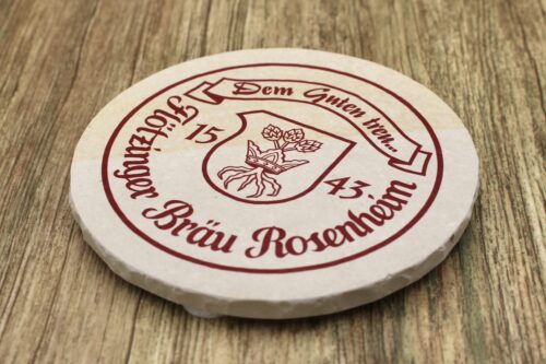 Flötzinger Bräu - Natursteinuntersetzer