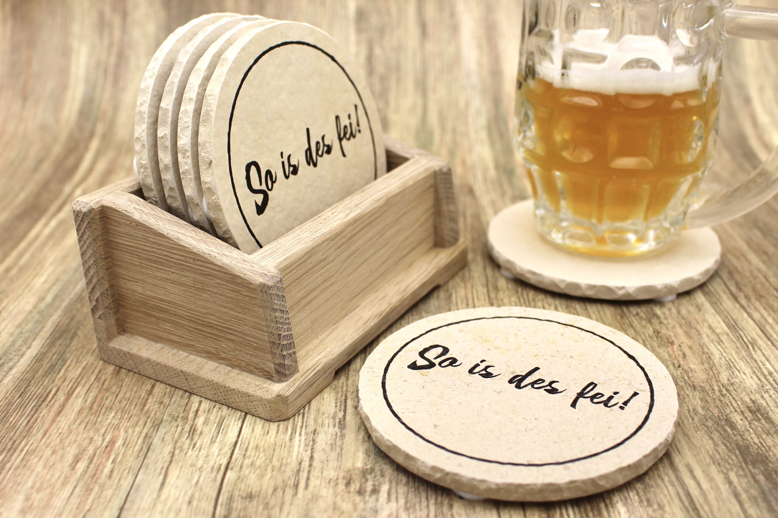 So is des fei - Natursteinuntersetzer – Bild 3