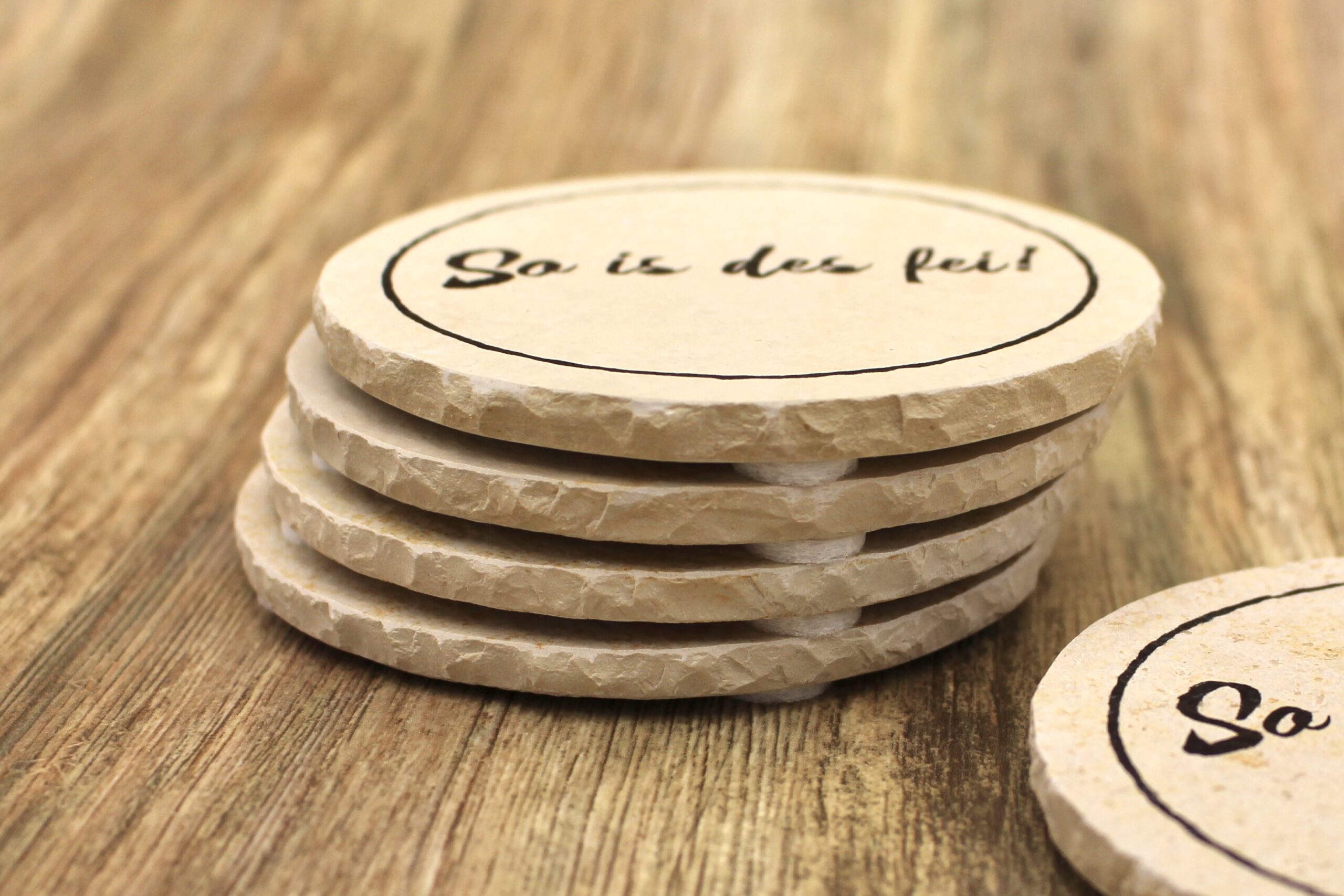 So is des fei - Natursteinuntersetzer – Bild 2