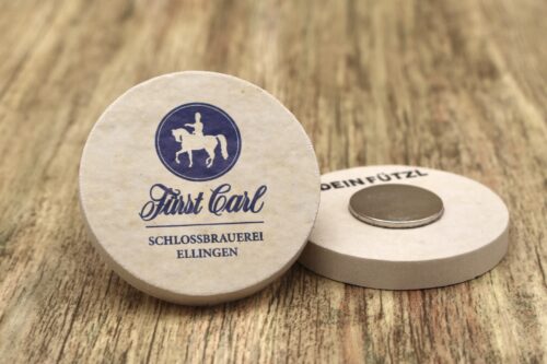 Fürst Carl - Kühlschrankmagnet 48mm