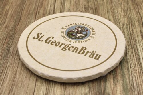 St. Georgenbräu - Natursteinuntersetzer