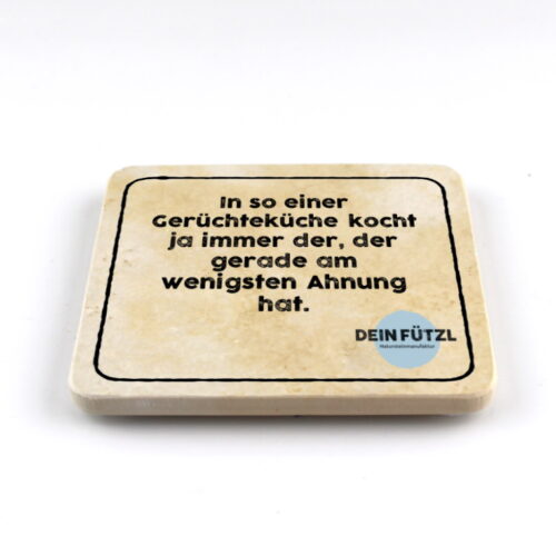 Gerüchteküche - Natursteinuntersetzer