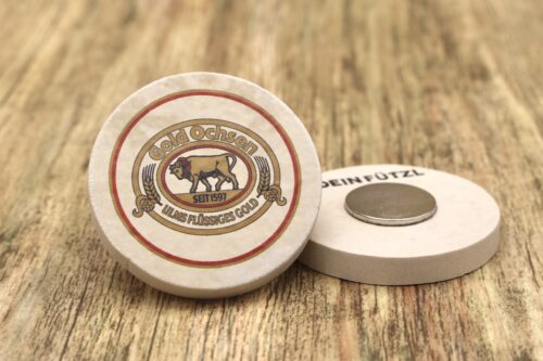 Gold Ochsen - Kühlschrankmagnet 48mm