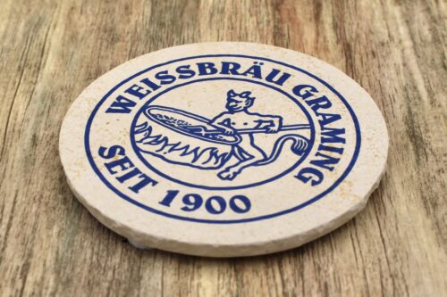 Graminger Weissbräu - Natursteinuntersetzer