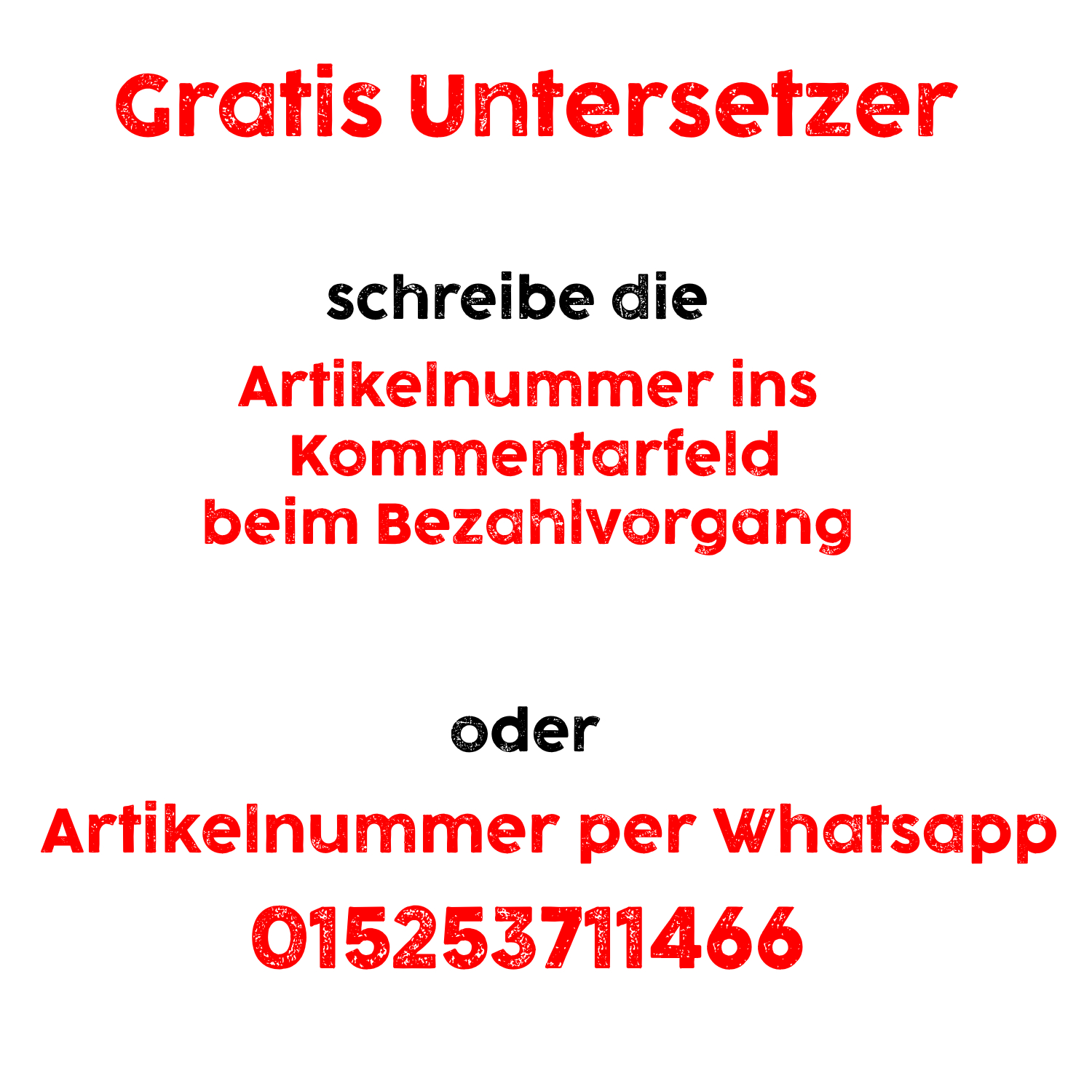 Gratis - Natursteinuntersetzer ab 99 €
