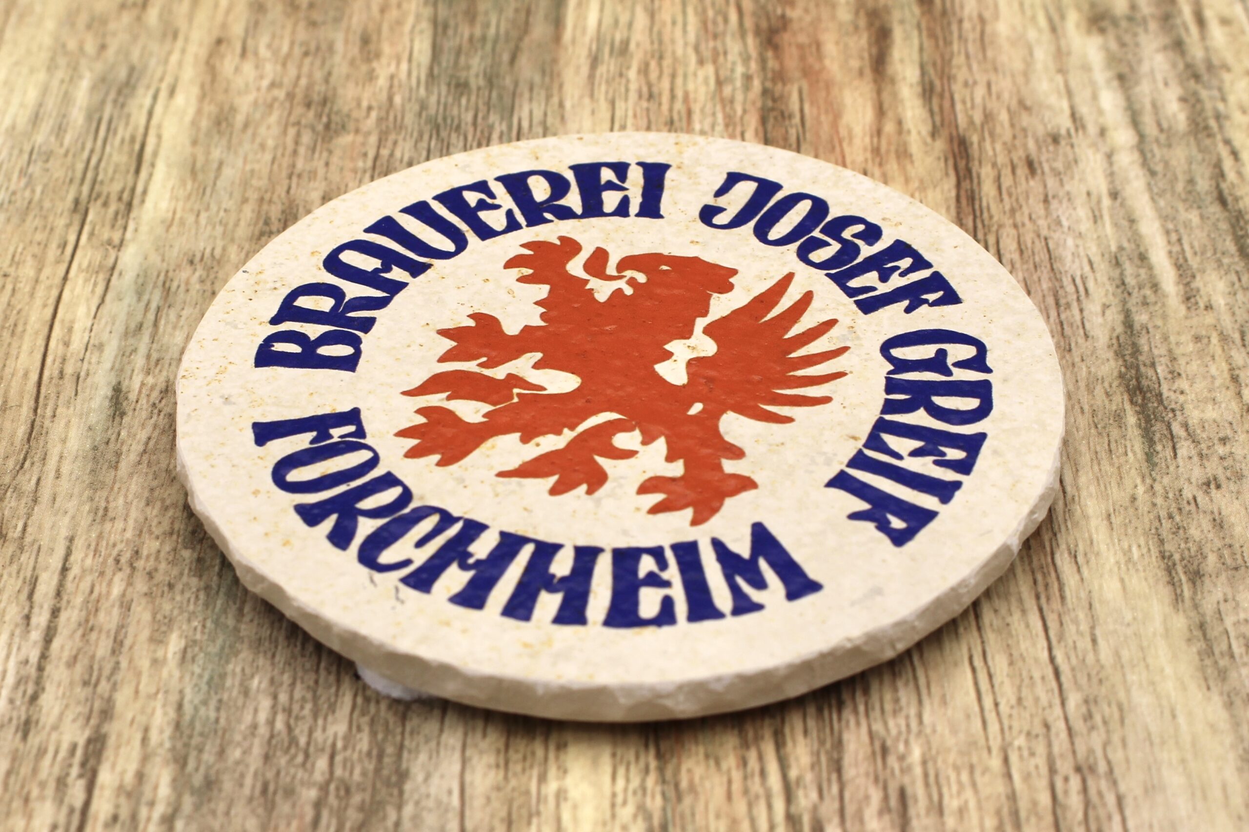 Brauerei Greif - Natursteinuntersetzer