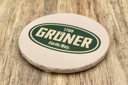 Grüner- Natursteinuntersetzer