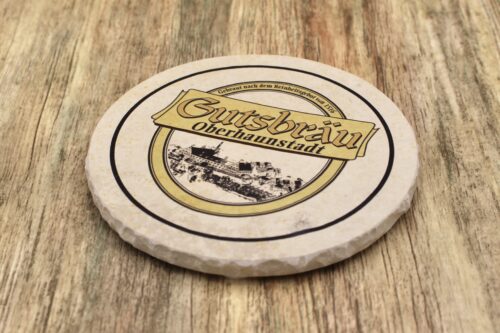 Gutsbräu - Natursteinuntersetzer