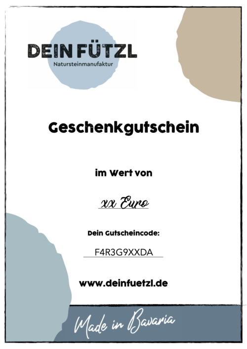 Dein Fuetzl Gutschein