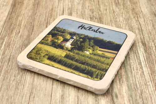 Die Hallertau - Natursteinuntersetzer