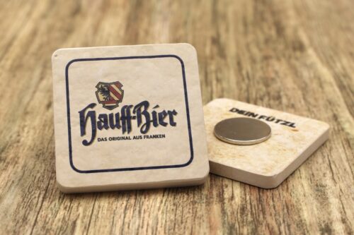 Hauff Bräu - Kühlschrankmagnet 48mm