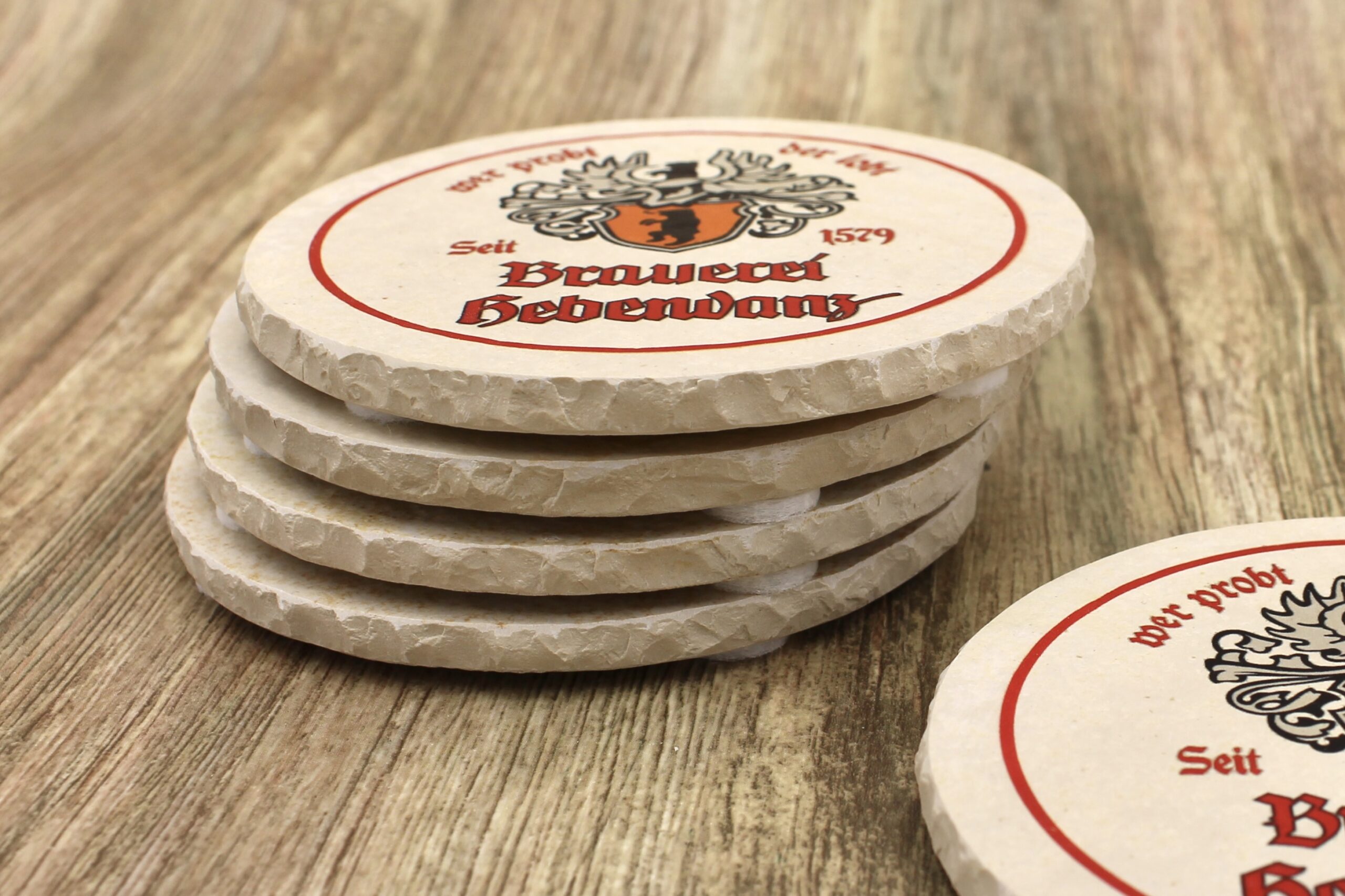 Brauerei Hebendanz - Natursteinuntersetzer – Bild 2