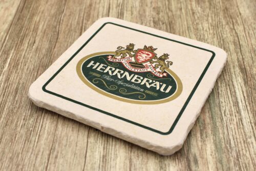 Herrnbräu - Natursteinuntersetzer