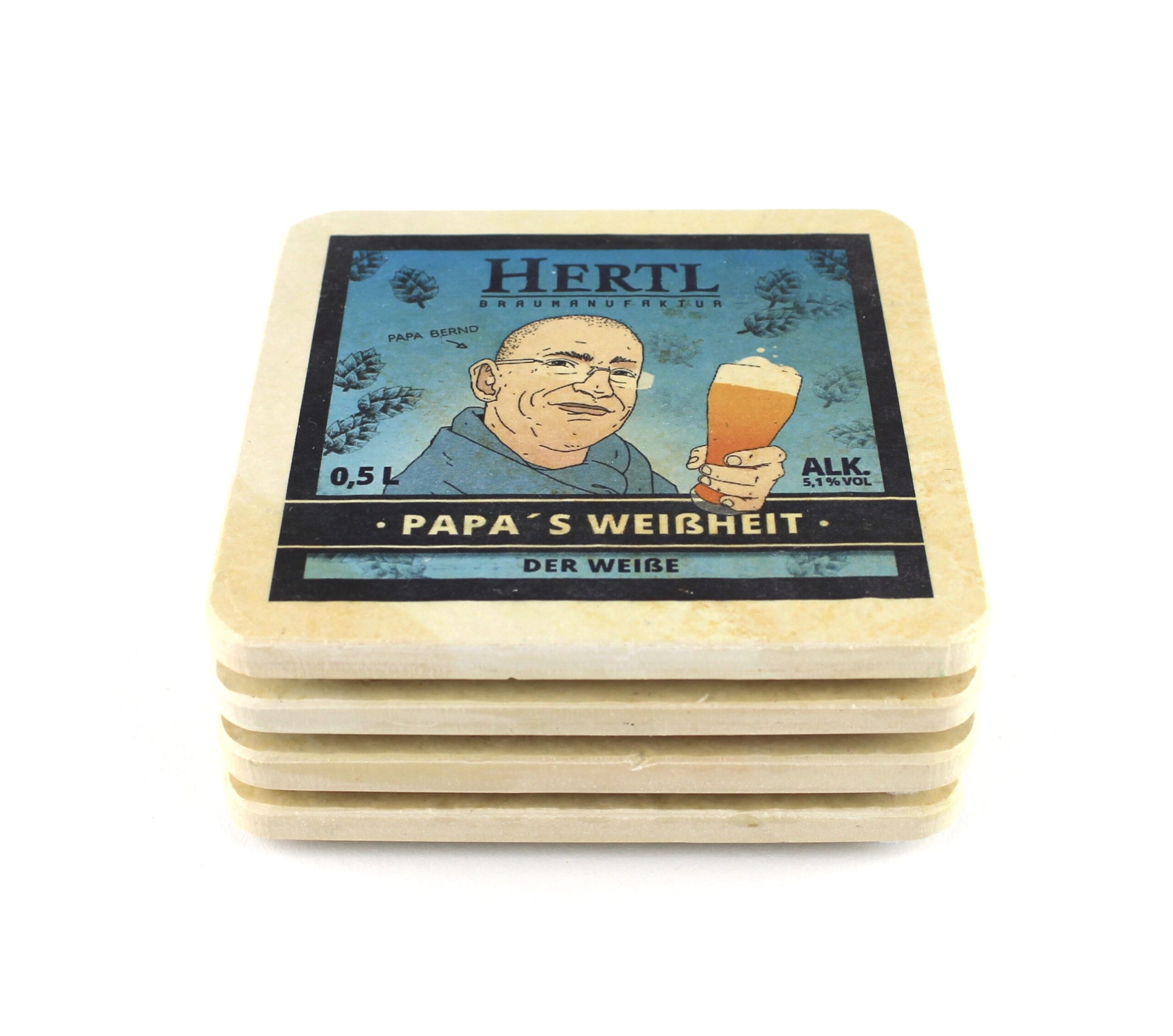 Braumanufaktur Hertl - Natursteinuntersetzer – Bild 3