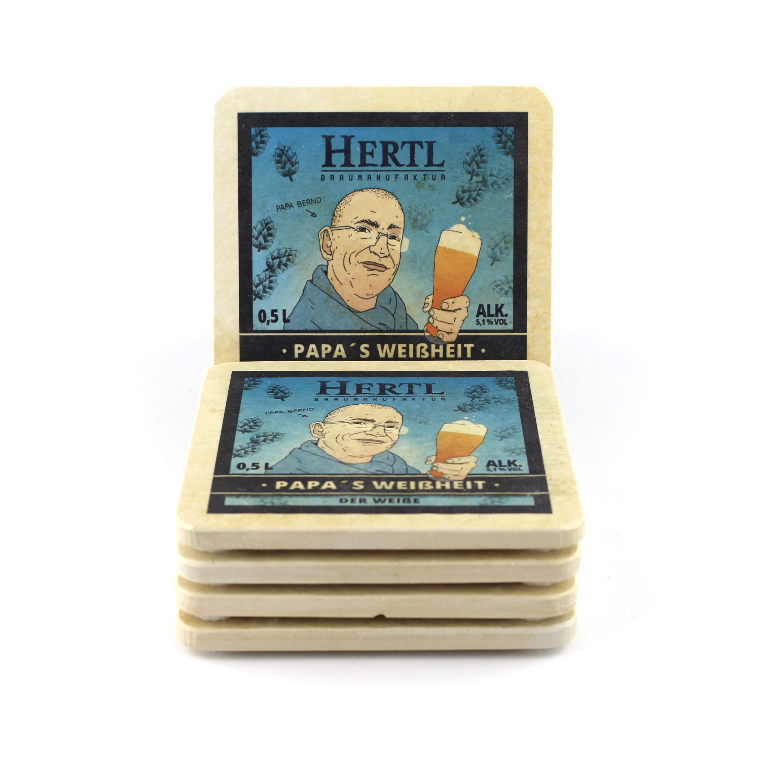 Braumanufaktur Hertl - Natursteinuntersetzer – Bild 2