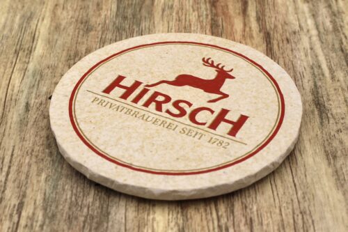 Hirsch Brauerei Honer - Natursteinuntersetzer