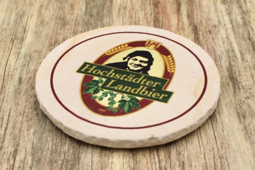 Hochstädter Landbier - Natursteinuntersetzer