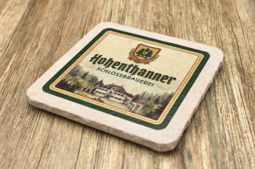 Hohenthanner Schlossbrauerei - Natursteinuntersetzer