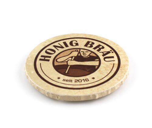 Honig Bräu - Natursteinuntersetzer