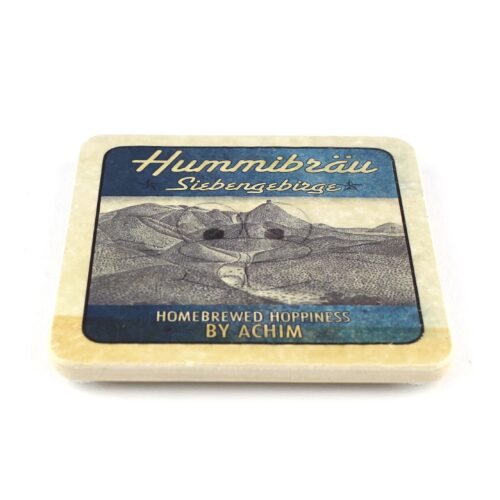 Hummibräu - Natursteinuntersetzer