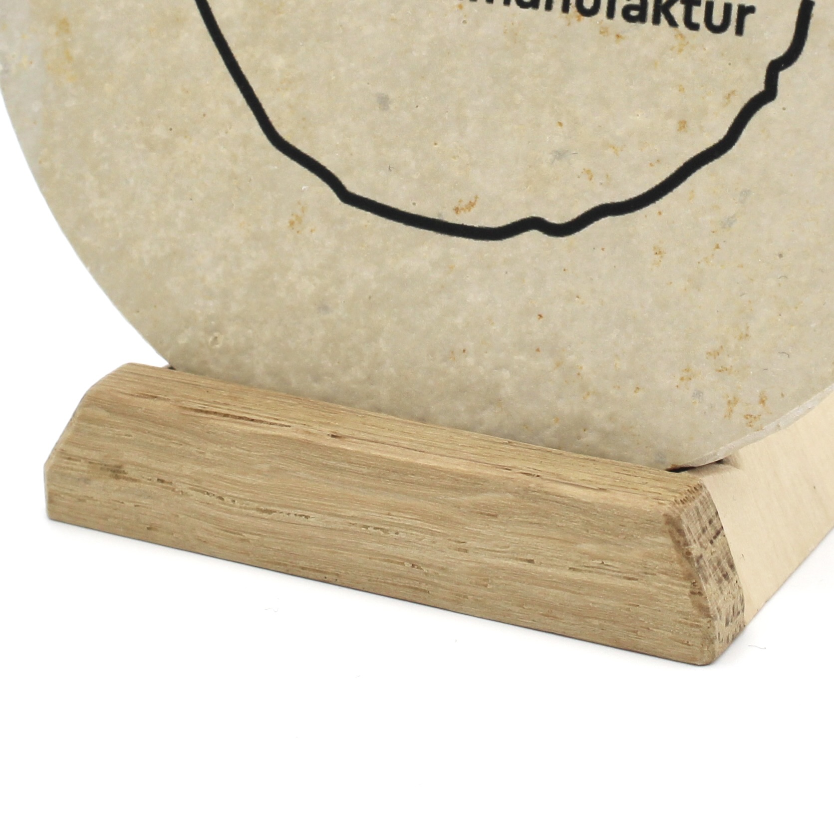 Handgemachter Holzständer für "Dein Fützl" – Bild 3