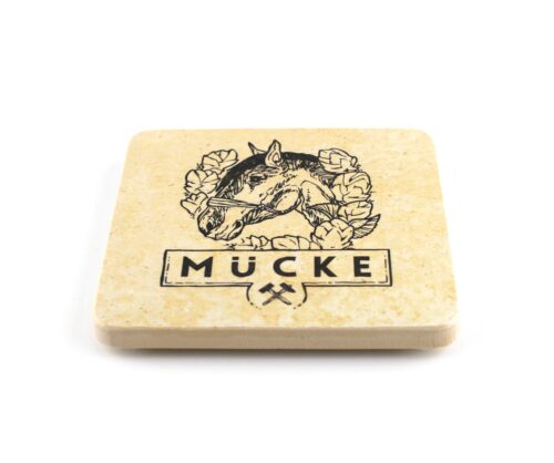 Mücke - Natursteinuntersetzer