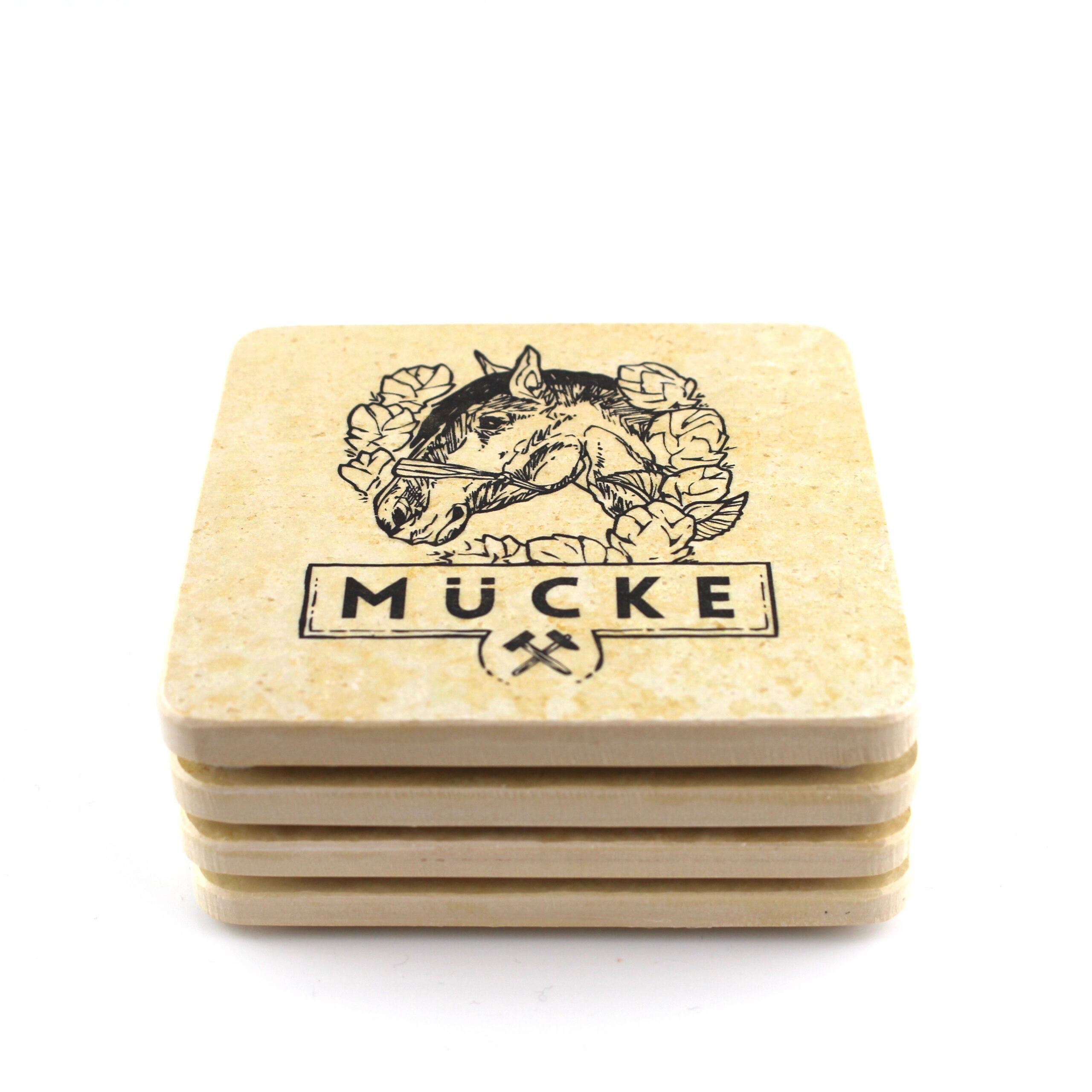 Mücke - Natursteinuntersetzer – Bild 2