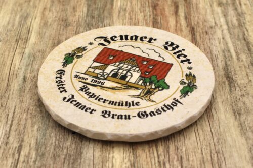 Jenaer Bier - Natursteinuntersetzer