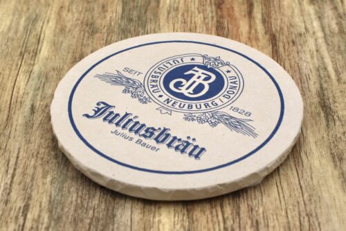 Juliusbräu - Natursteinuntersetzer