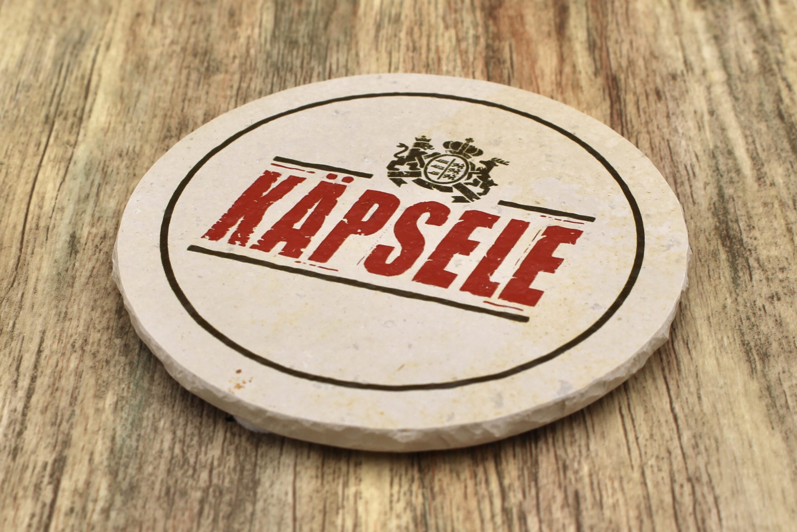 Käpsele - Natursteinuntersetzer