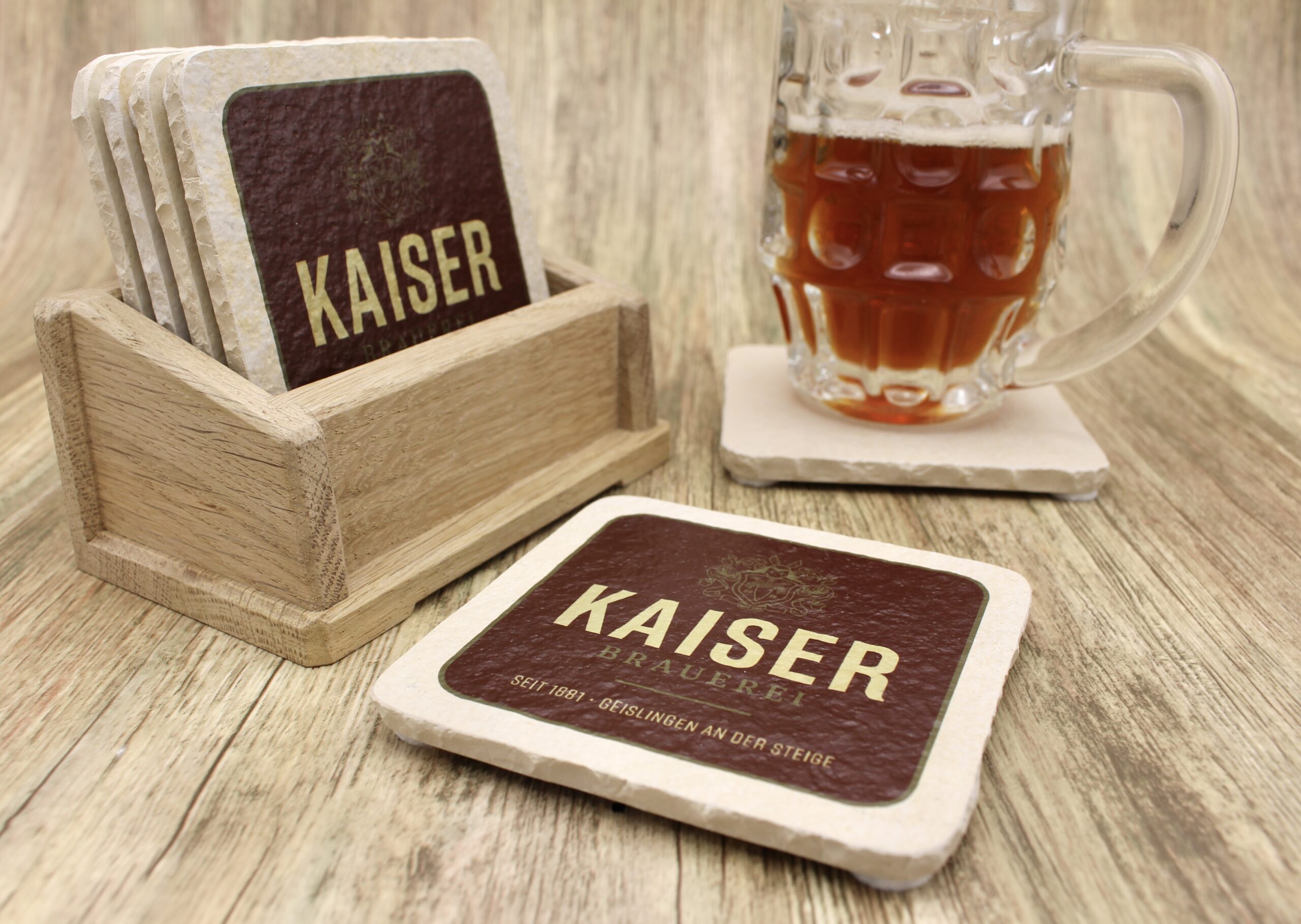 Kaiser Brauerei - Natursteinuntersetzer – Bild 3